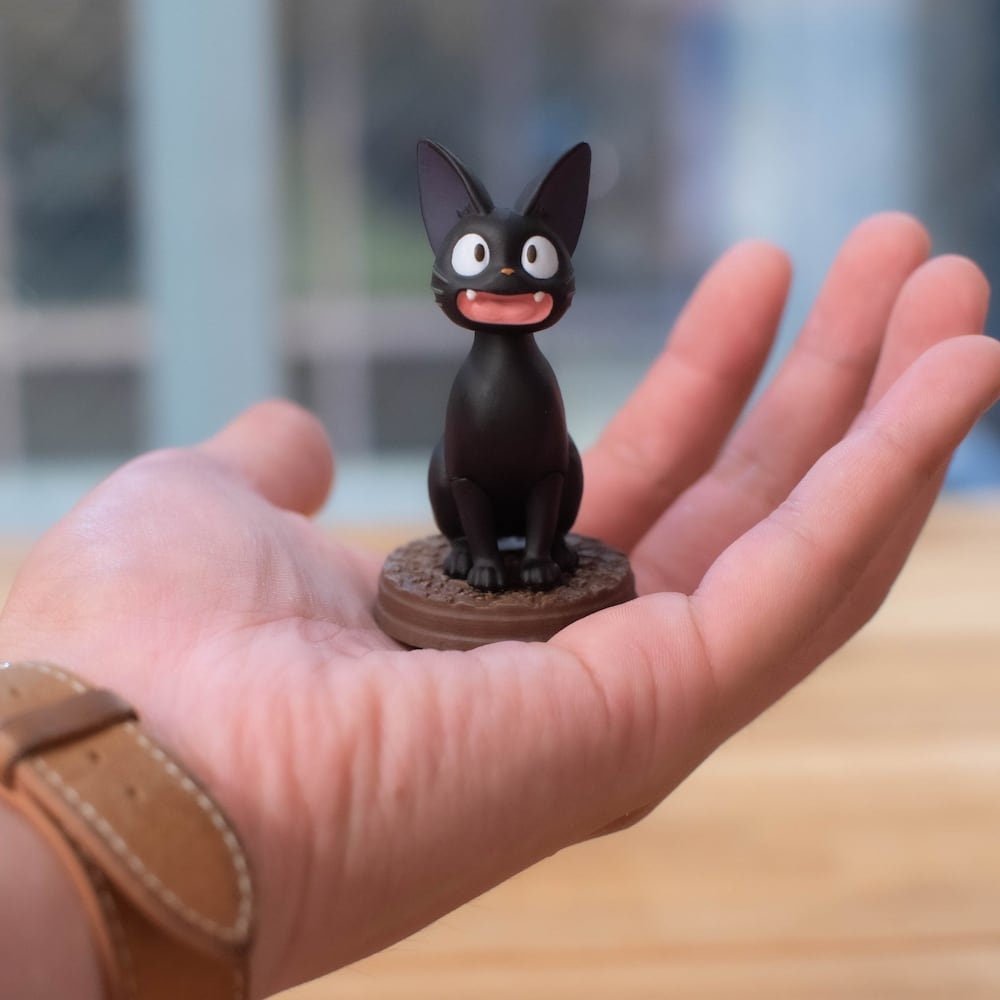Official Studio Ghibli Jiji Figure (Set of 6) • Kikis Delivery Service Figurine/Statue/Replica/Home Decor/Interior Diorama • Gigi Anime Gift - Kamaji Market