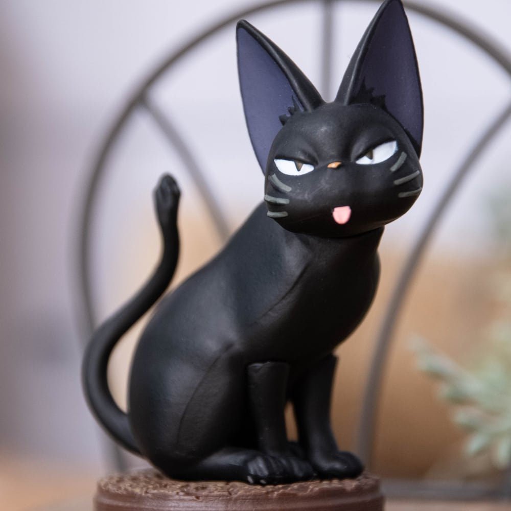 Official Studio Ghibli Jiji Figure (Set of 6) • Kikis Delivery