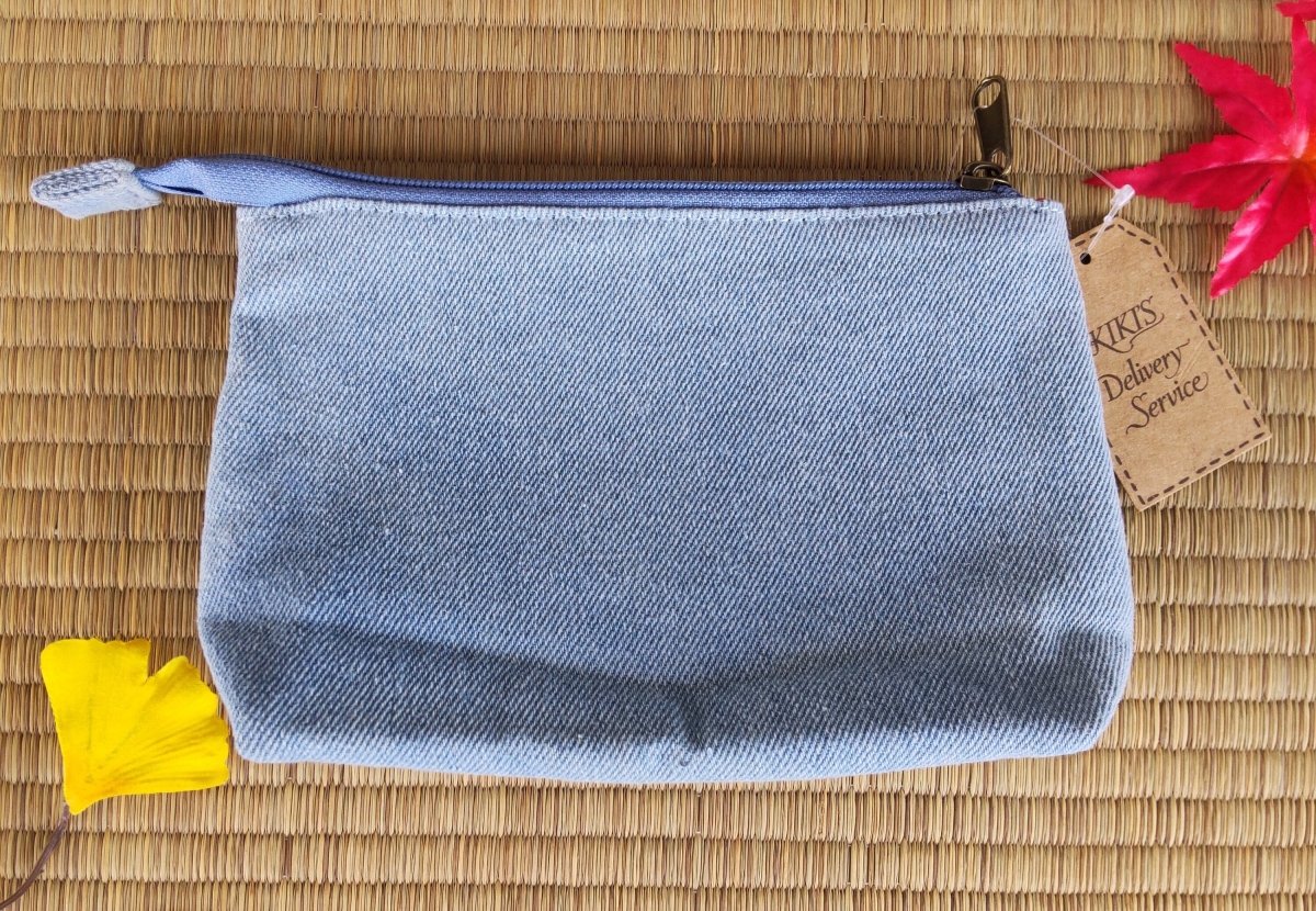 Official Studio Ghibli Jiji Pouch/Clutch • Kikis Delivery Service Case/Cosmetic Bag/Wallet/Makeup Bag • Gigi Anime Replica Gift - Kamaji Market