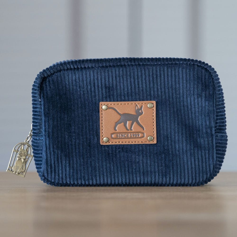 Official Studio Ghibli Kiki Pouch • Kikis Delivery Corduroy Pencil Case/Cosmetic Bag/Clutch/Wallet/Multi-case/Makeup Bag - Kamaji Market