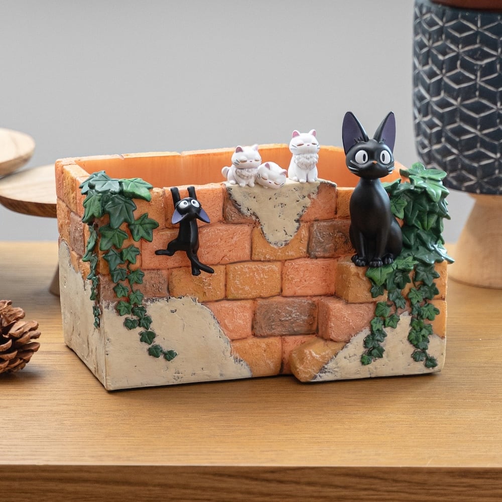 Official Studio Ghibli Kikis Delivery Service Planter/Accessory Holder Jiji's Day - Kamaji Market