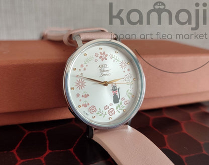 Official Studio Ghibli Kikis Delivery Service Wrist Watch • Jiji ALBA Seiko Japanese Anime Watches • Pink - Kamaji Market