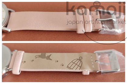 Official Studio Ghibli Kikis Delivery Service Wrist Watch • Jiji ALBA Seiko Japanese Anime Watches • Pink - Kamaji Market