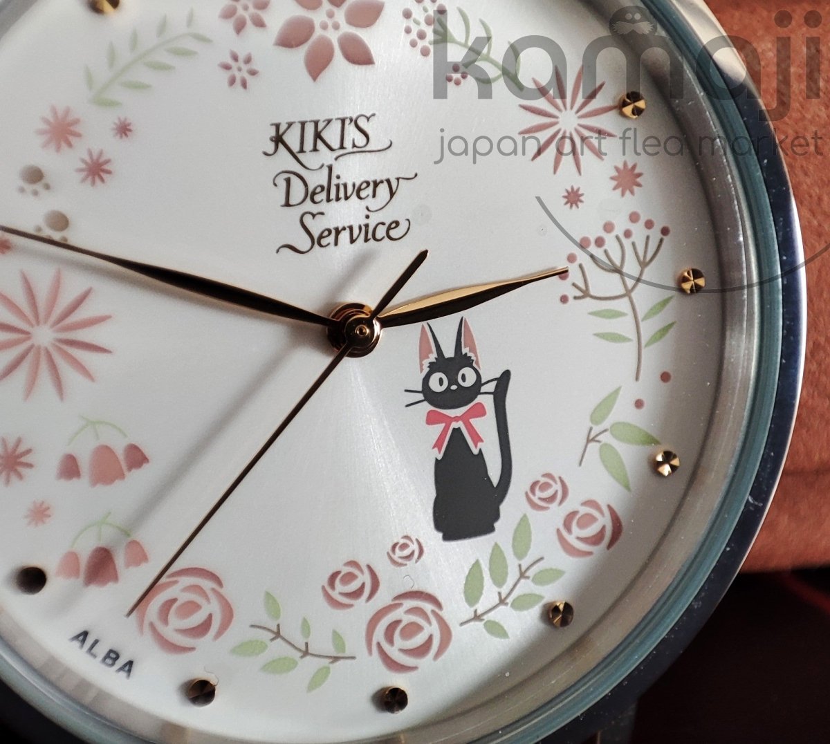 Official Studio Ghibli Kikis Delivery Service Wrist Watch • Jiji ALBA Seiko Japanese Anime Watches • Pink - Kamaji Market