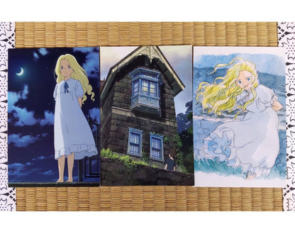 Official Studio Ghibli Marnie Postcard • When Marnie Was There Message card/Writing letter • Japanese Anime Stationery - Kamaji Market