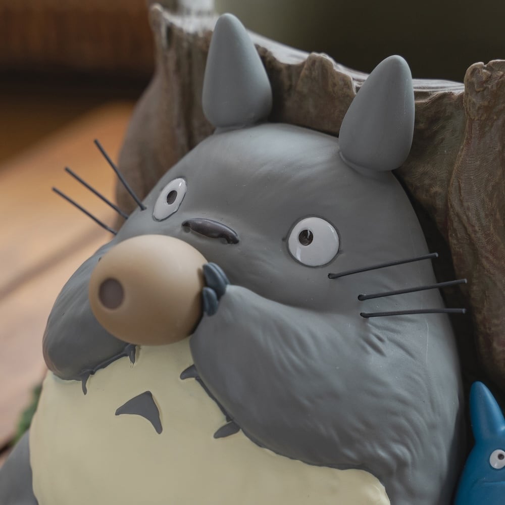 Official Studio Ghibli My Neighbor Totoro Planter Cover/Diorama Large Stump - Kamaji Market