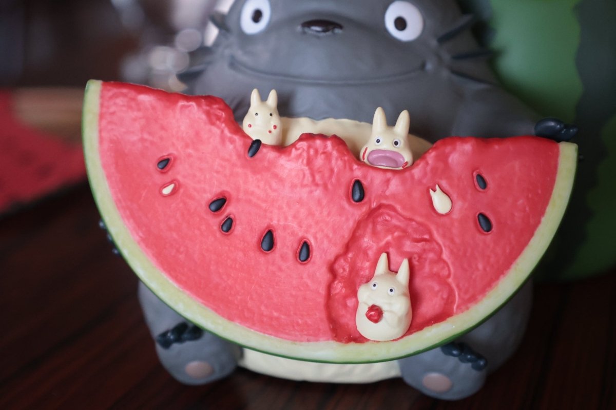 Official Studio Ghibli My Neighbor Totoro Planter Cover/Diorama Watermelon - Kamaji Market