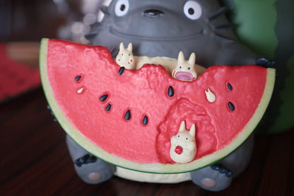 Official Studio Ghibli My Neighbor Totoro Planter Cover/Diorama Watermelon - Kamaji Market