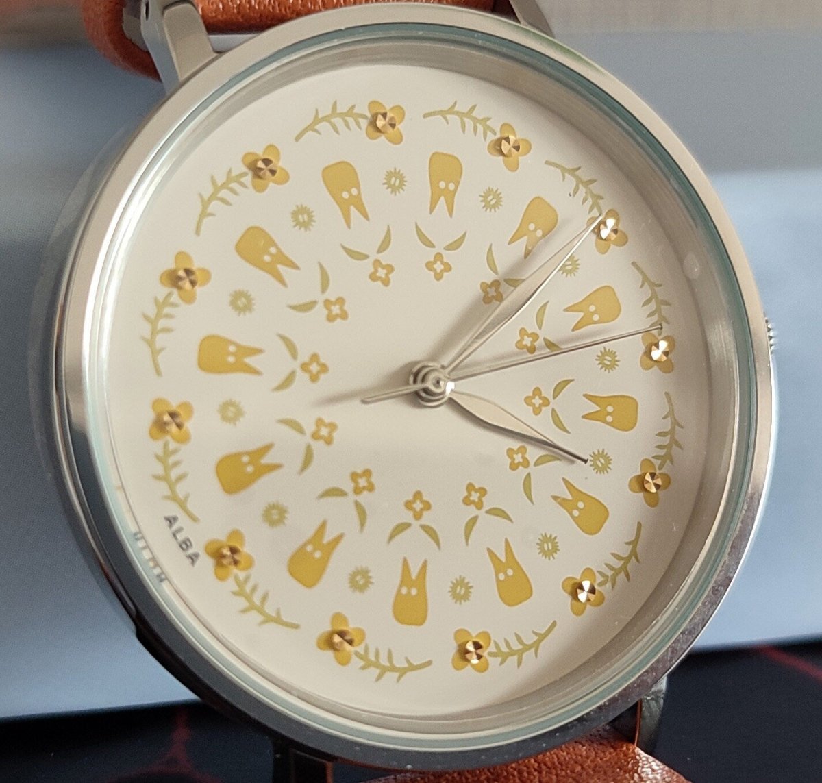 Official Studio Ghibli My Neighbor Totoro Wrist Watch • Brown Japanese Anime Watches • ALBA Seiko - Kamaji Market