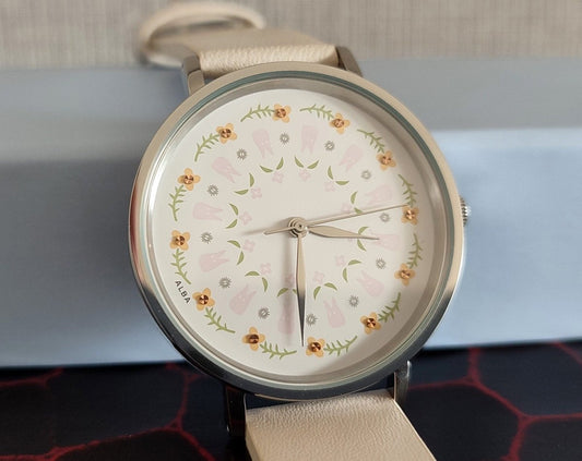 Official Studio Ghibli My Neighbor Totoro Wrist Watch • White Japanese Anime Watches • ALBA Seiko - Kamaji Market