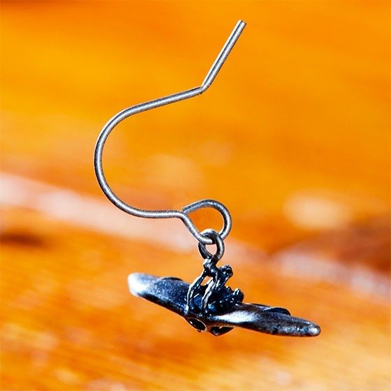 Official Studio Ghibli Nausicaa Valley of the Wind Earrings • Japanese Handmade Jewelry - Kamaji Market