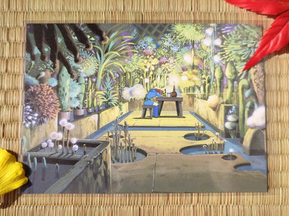 Official Studio Ghibli Nausicaä Postcard • Nausicaa of the Valley of the Wind Message card/Writing letter • Japanese Stationery - Kamaji Market