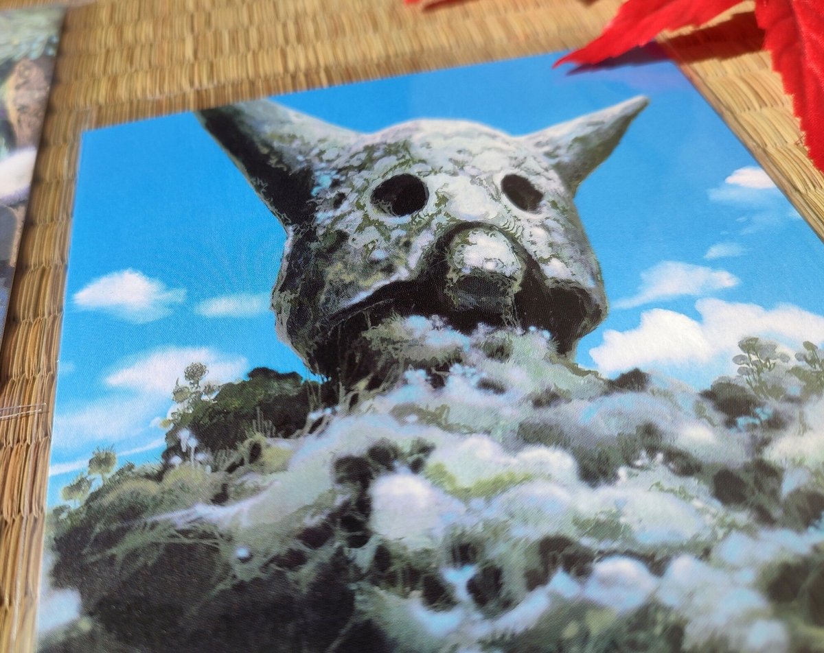 Official Studio Ghibli Nausicaä Postcard • Nausicaa of the Valley of the Wind Message card/Writing letter • Japanese Stationery - Kamaji Market