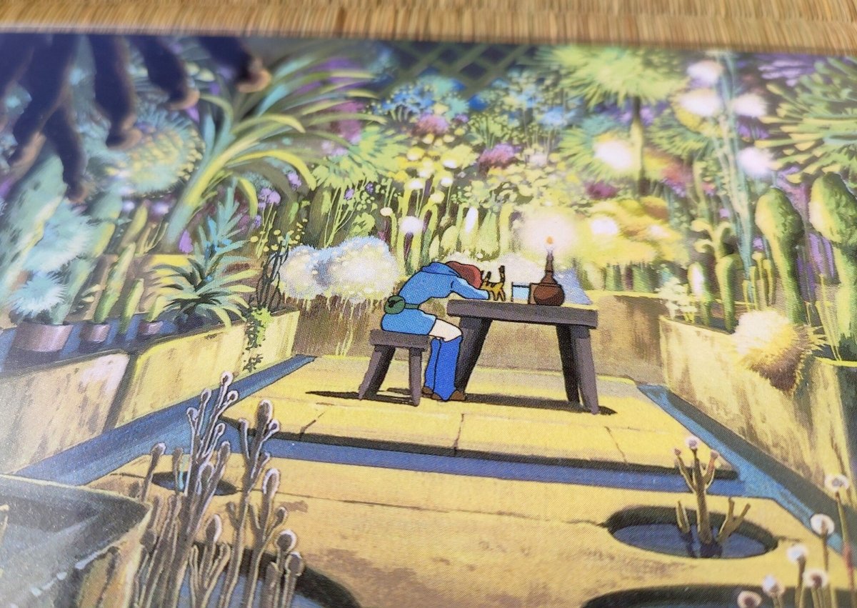 Official Studio Ghibli Nausicaä Postcard • Nausicaa of the Valley of the Wind Message card/Writing letter • Japanese Stationery - Kamaji Market