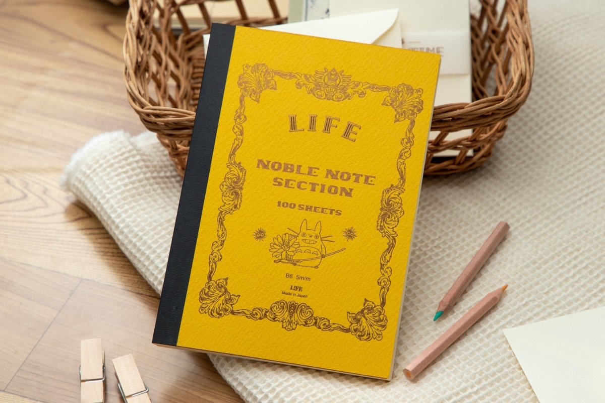 Official Studio Ghibli Notebook 100 pages • My Neighbor Totoro, Howls Moving Castle, Kikis Delivery Service • Japanese Anime Stationery Gift - Kamaji Market