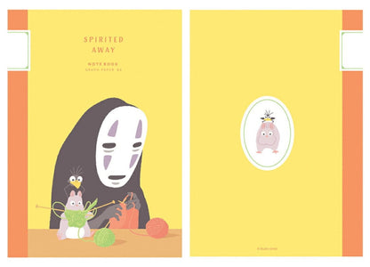 Official Studio Ghibli Notebook 2023 • Howl, Totoro, Spirited Away, Kikis Delivery, Mononoke, Laputa • Japanese Anime Stationery Gift - Kamaji Market