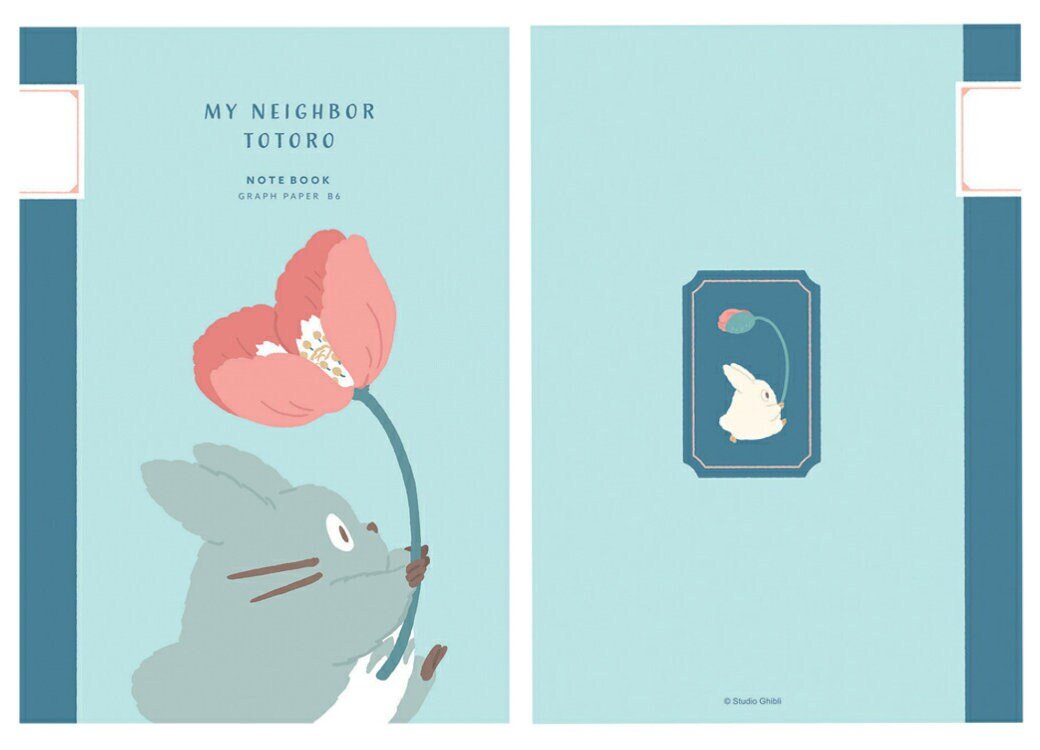 Official Studio Ghibli Notebook 2023 • Howl, Totoro, Spirited Away, Kikis Delivery, Mononoke, Laputa • Japanese Anime Stationery Gift - Kamaji Market