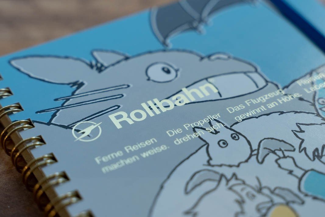 Official Studio Ghibli Notebook • My Neighor Totoro Notepad/Sketchbook/Diary/Planner • Small Totoro Rollban Spiral/Japanese Stationery Gift - Kamaji Market