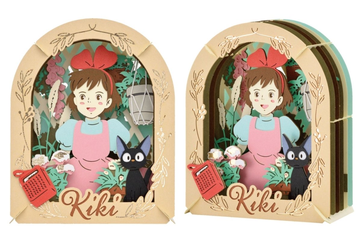 Official Studio Ghibli Paper Theater • Mononoke, Howl, Kiki, Laputa, Porco Rosso Diorama/Papercraft/Miniature/Home Decor - Kamaji Market