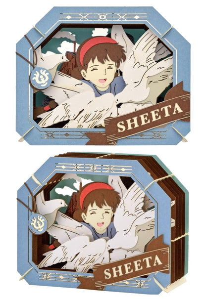 Official Studio Ghibli Paper Theater • Mononoke, Howl, Kiki, Laputa, Porco Rosso Diorama/Papercraft/Miniature/Home Decor - Kamaji Market