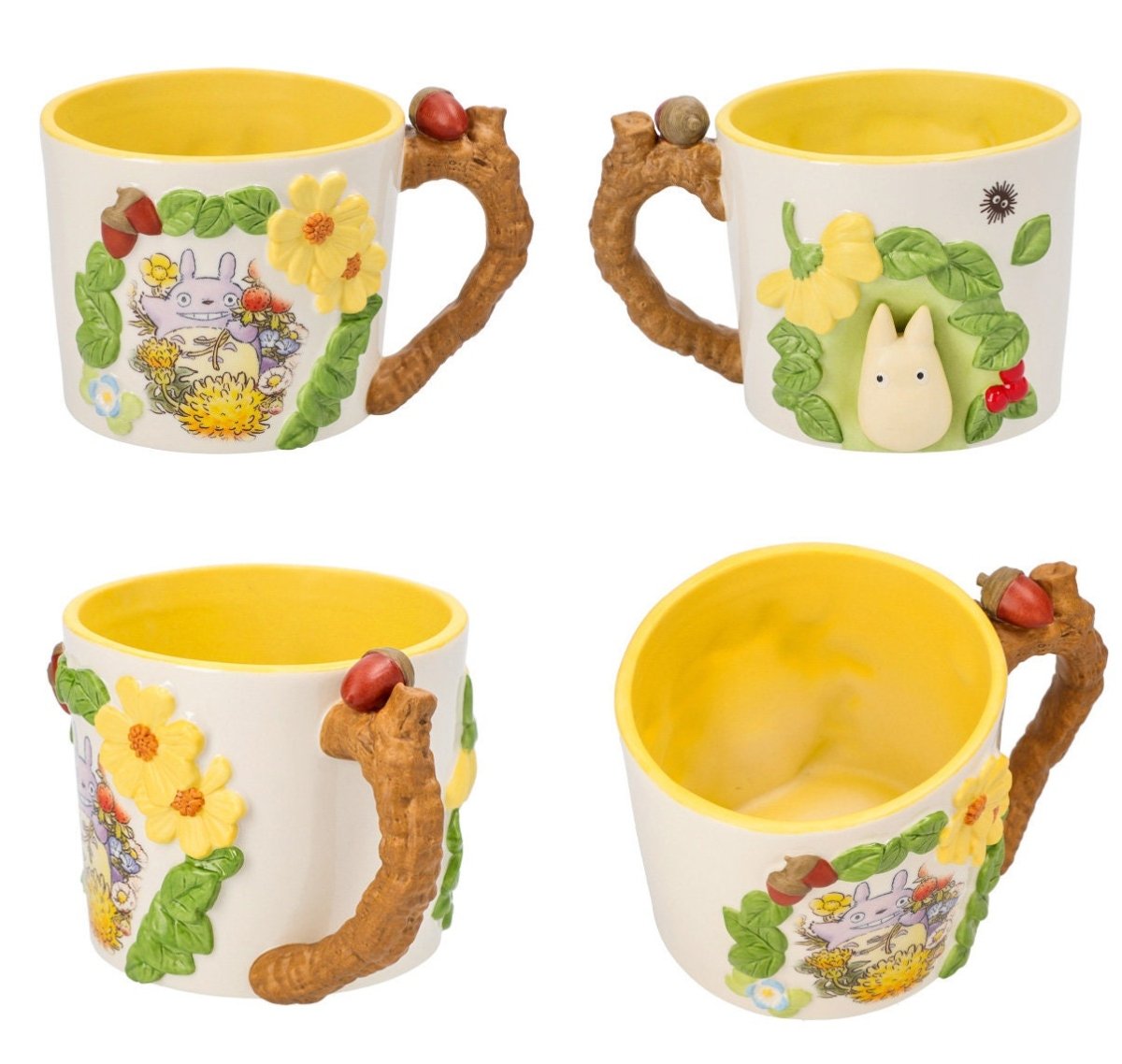 Official Studio Ghibli Planter Cover/Cup • Totoro, Kikis Delivery, Laputa, Spirited Away Pot/Vase/Holder/Home Decor/Interior Design Gift - Kamaji Market