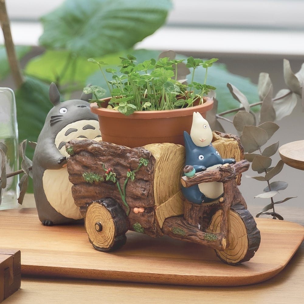 Official Studio Ghibli Planter Cover/Diorama • My Neighbor Totoro Pot/Vase/Holder/Replica/Home Interior Decor - Kamaji Market