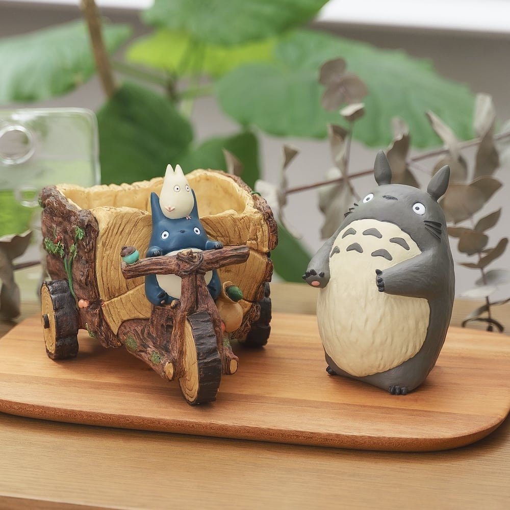Official Studio Ghibli Planter Cover/Diorama • My Neighbor Totoro Pot/Vase/Holder/Replica/Home Interior Decor - Kamaji Market