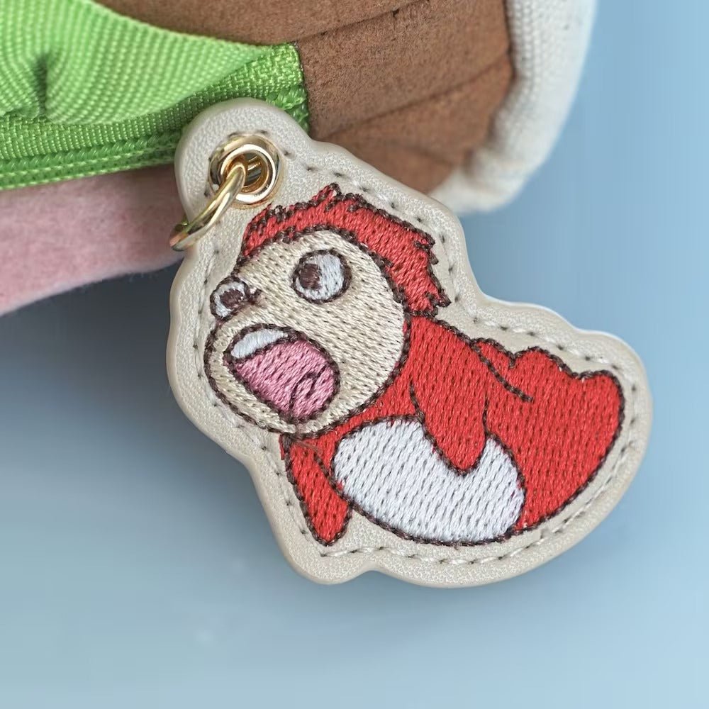 Official Studio Ghibli Ponyo Ham Sandwich Pouch • Ponyo on the Cliff Case - Kamaji Market