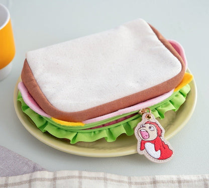 Official Studio Ghibli Ponyo Ham Sandwich Pouch • Ponyo on the Cliff Case - Kamaji Market