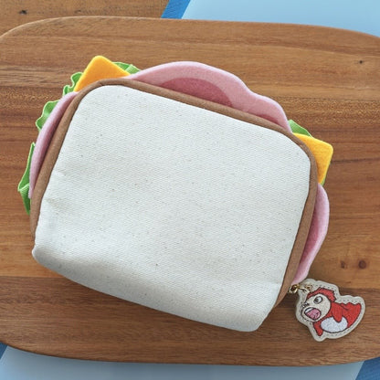 Official Studio Ghibli Ponyo Ham Sandwich Pouch • Ponyo on the Cliff Case - Kamaji Market