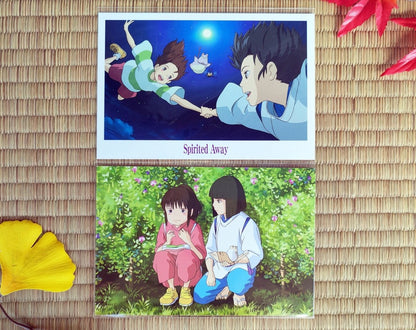 Official Studio Ghibli Postcard • Spirited Away Message card/Writing letter • Japanese Stationery Gift - Kamaji Market