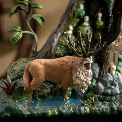 Official Studio Ghibli Princess Mononoke Water Garden • Forest Spirit Bonsai Diorama Fountain - Kamaji Market