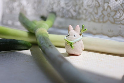 Official Studio Ghibli Small Totoro Figure (Set of 6) • My Neighbor Totoro Figurine/Statue/Replica/Home Decor/Interior Diorama - Kamaji Market