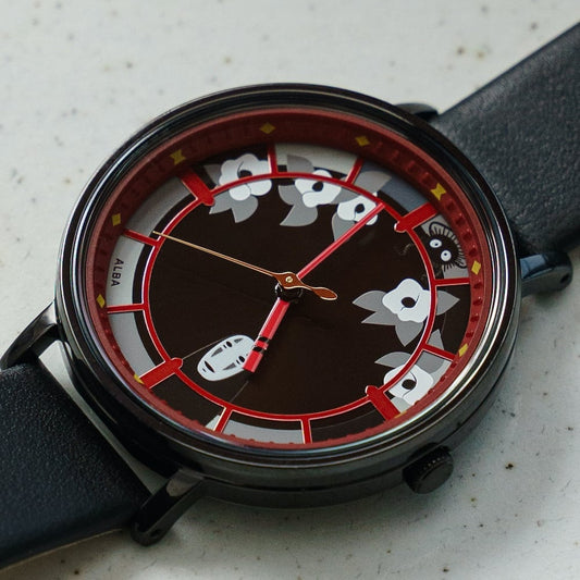 Official Studio Ghibli Spirited Away Wrist Watch • No Face Kaonashi Japanese Anime Watches • Limited to 600 - Kamaji Market