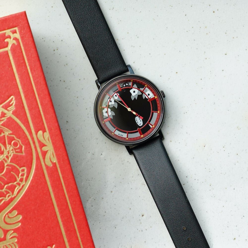 Official Studio Ghibli Spirited Away Wrist Watch • No Face Kaonashi Japanese Anime Watches • Limited to 600 - Kamaji Market