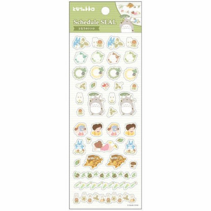 Official Studio Ghibli Stickers Set 2026 • Howl, Totoro, Spirited Away, Kikis Delivery, Laputa • Schedule Book/Notebook/Planner/Diary/Stationery - Kamaji Market