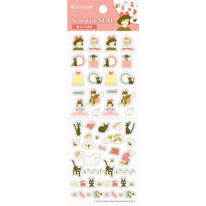 Official Studio Ghibli Stickers Set 2026 • Howl, Totoro, Spirited Away, Kikis Delivery, Laputa • Schedule Book/Notebook/Planner/Diary/Stationery - Kamaji Market