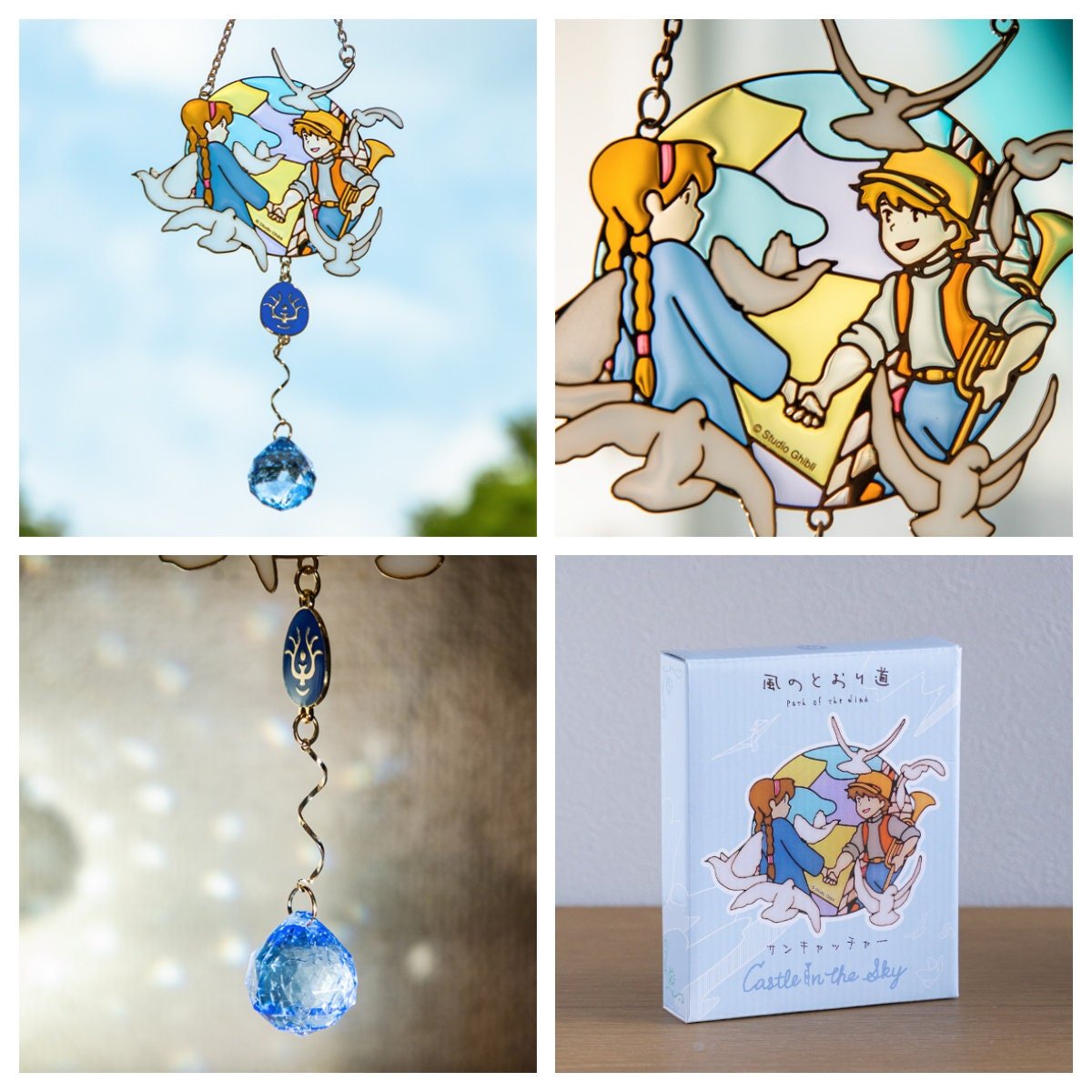 Official Studio Ghibli Sun Catcher/Wall Hanging • Totoro/Kikis