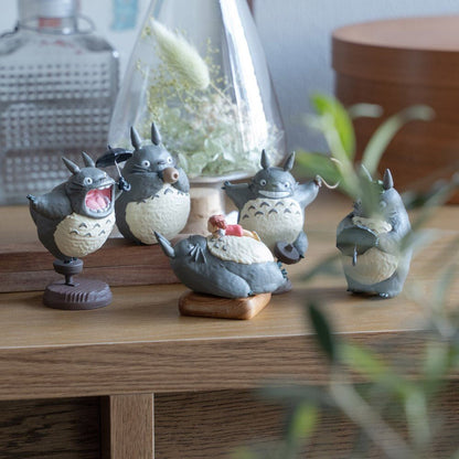 Official Studio Ghibli Totoro Figure (Set of 6) • My Neighbor Totoro Figurine/Mini Statue/Replica/Home Decor/Interior Diorama - Kamaji Market