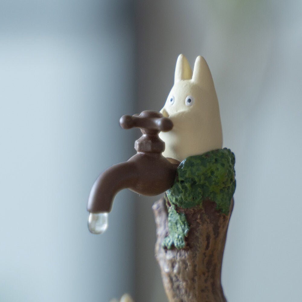 Official Studio Ghibli Totoro Figure/Vase • My Neighbor Totoro Small Figurine/Mini Statue/Replica/Home Decor/Interior Diorama - Kamaji Market