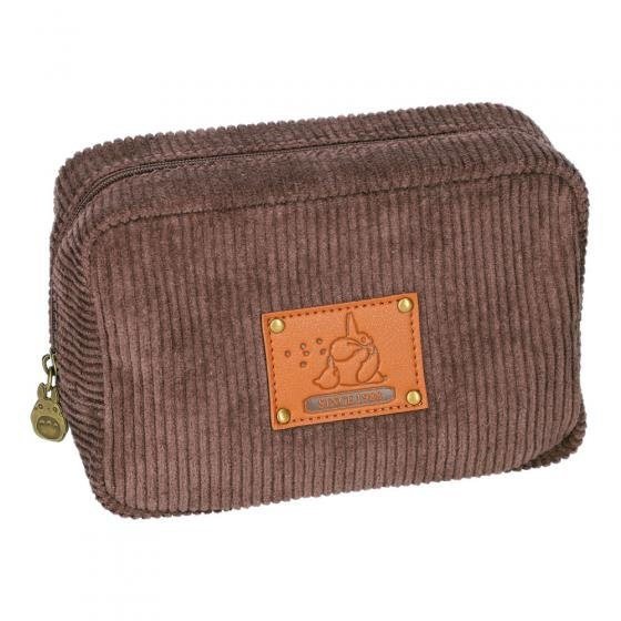 Official Studio Ghibli Totoro Pouch • My Neighbor Totoro Corduroy Pencil Case/Cosmetic Bag/Clutch/Wallet/Multi-case/Makeup Bag - Kamaji Market