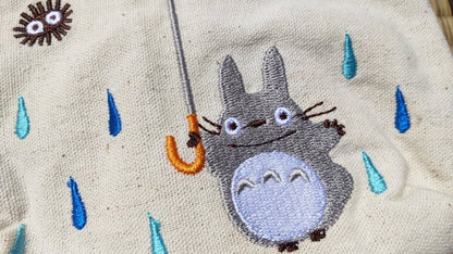 Official Studio Ghibli Totoro Pouch • My Neighbor Totoro Pencil Case/Cosmetic Bag/Clutch/Wallet/Multi - case/Makeup Bag - Kamaji Market