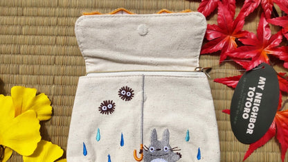 Official Studio Ghibli Totoro Pouch • My Neighbor Totoro Pencil Case/Cosmetic Bag/Clutch/Wallet/Multi - case/Makeup Bag - Kamaji Market