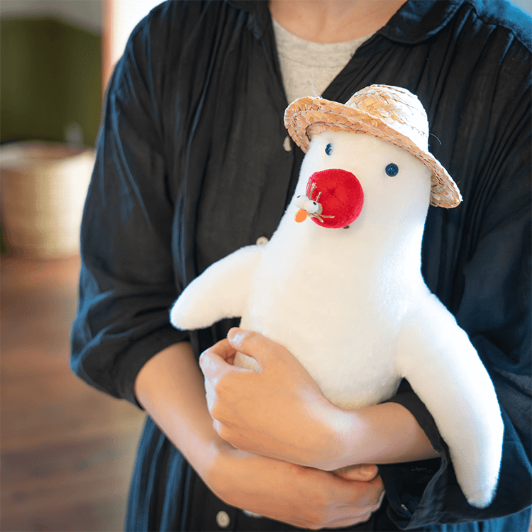 Official Ghibli "Mr. Dough and the Egg Princess" Plush Toy • Hayao Miyazaki Short Anime • Ghibli Museum Exclusive