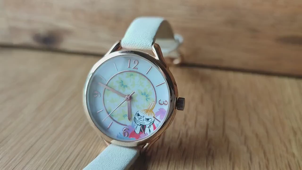 Original Moomins Wrist Watch • Little My Watch/Clock/Bracelet/Decor • Moomintroll Japanese Watches for Girl/Women • Official Moomin Gift