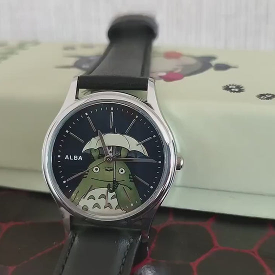 Original Ghibli Totoro Wrist Watch • My Neighbor Totoro Japanese Clock • Anime Watches for Men/Women • Water Resistant • Studio Ghibli Gift