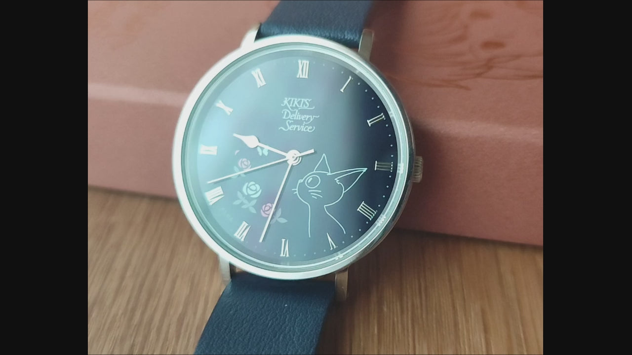 Official Ghibli Jiji Wrist Watch • Kikis Delivery Service Watch