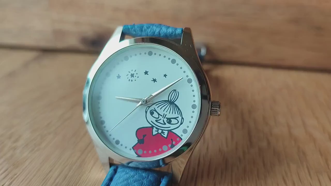 Original Moomins Wrist Watch • Little My Watch/Clock/Bracelet/Decor • Moomintroll Japanese Watches for Girl/Women • Official Moomin Gift