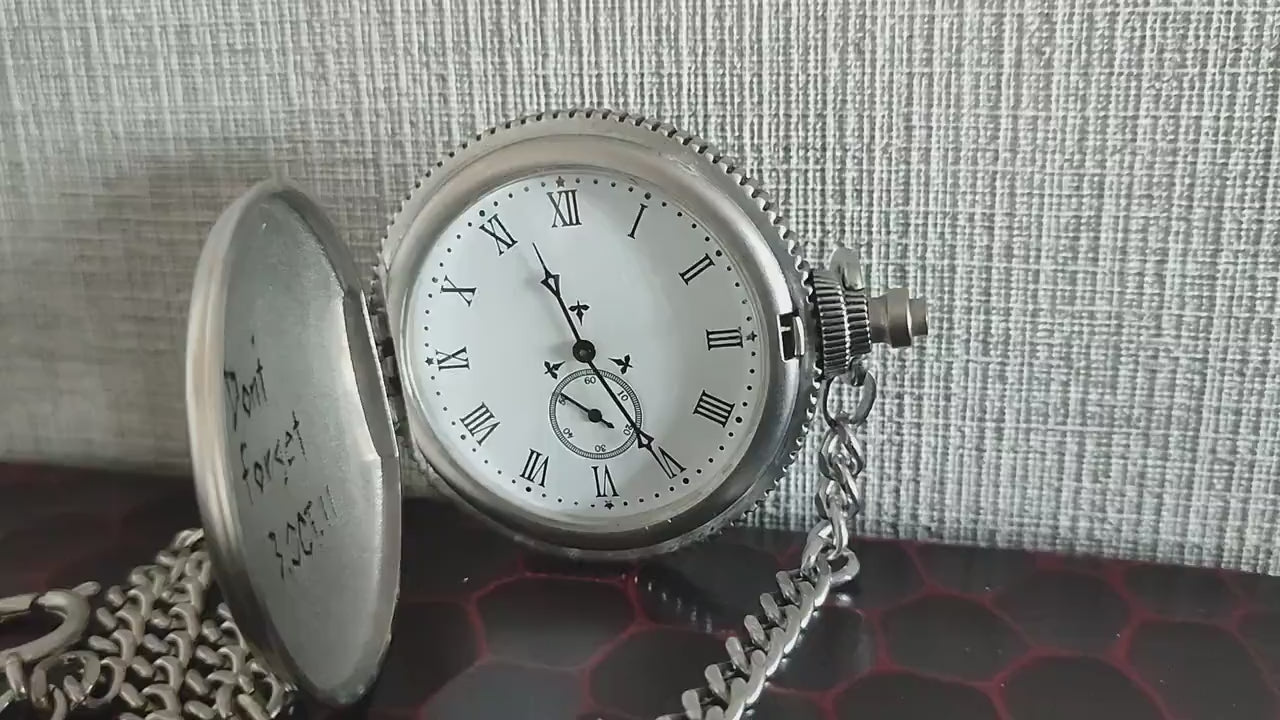 Original Fullmetal Alchemist Pocket Watch • Japanese Anime Watches/Clock • Hiromu Arakawa Manga • Steampunk Gift