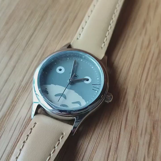 Original Ghibli Totoro Wrist Watch • My Neighbor Totoro Japanese Clock • Anime Watches for Girl/Women • Water Resistant • Studio Ghibli Gift